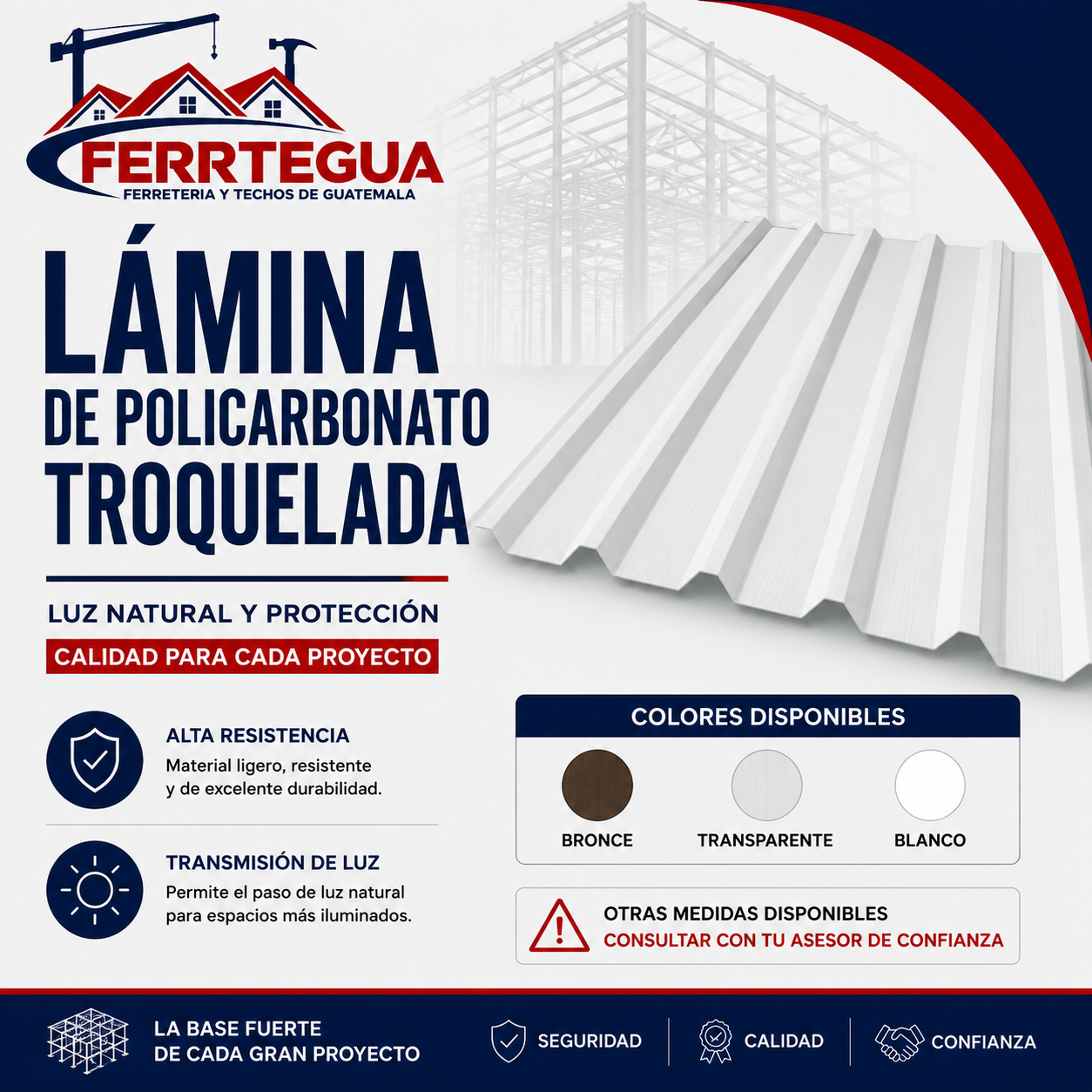 Lamina Policarbonato I-101